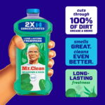Mr. Clean 2X Concentrated Multi Surface Cleaner with Febreze Meadows & Rain Scent, 23 fl oz - Image 2