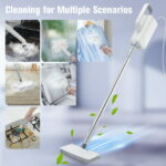 ALILYY Steam Mop Cleaner Handheld Steamer Scrubbing Steam Mop for Hard Floor,Tiles,Carpet,Windows,Furniture