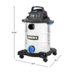 LIGHTWEIGHT: At under 9 lbs., this ultra-lightweight corded stick vacuum converts to a handheld vacuum for versatile floor-to-ceiling cleaning POWERFUL SUCTION: Ultra-powerful corded cleaning on both carpets and hard floors FINGERTIP CONTROLS: Easily adjust suction levels on different surfaces SWIVEL STEERING: Excellent control in tight spaces and maneuverability around and under furniture COMPACT STORAGE: Hang the hand vacuum from the bottom of the wand for ultra-convenient storage, without tipping over EASY-EMPTY DUST CUP: Detaches quickly so you can get back to cleaning in seconds CREVICE TOOL: Accesses tight spaces to remove pet hair, dust, and debris WARRANTY: 5-year limited warranty - Image 2