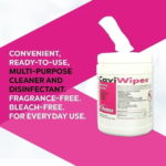 New All Purpose Disinfectant CaviWipes #13-1100- 160 Count - 12 Canisters - Image 2