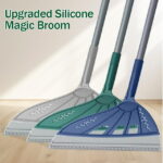 1PC Multifunction Magic Broom, Silicone Air Broom, Household Squeegee for Floor Cleaning, Bathroom, Pet Hair, Broom - Image 2