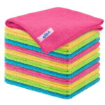 MR.SIGA Microfiber Cleaning Cloth for Kitchen, Household & Car Cleaning, Pack of 12, Size: 12.6" x 12.6" - Image 3