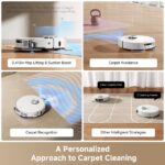 Dreame GoVac 500 Robot Vacuum and Mop, 19KPa Suction, 167°F Water Self Clean, All-in-1 Station, Tangle-Free, Auto Refill - Image 2