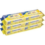 Lysol ard Non-Porous Surfaces Disinfecting Wipes, Lemon & Lime Blossom, 480 Count