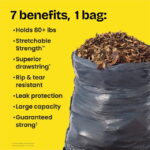 Glad, ForceFlex, Large Trash, Drawstring Bag, Heavy Duty, 30 gallon, 50ct - Image 2
