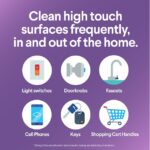 Clorox Scentiva Disinfecting Wipes Lavender and Jasmine Scent 75 Wipes/Container 6/Carton (60040CT) - Image 4