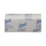 Scott 01980 Scottfold Paper Towels, 9 2/5 X 12 2/5, White, 175 Towels/pack, 25 Packs/carton - Image 2